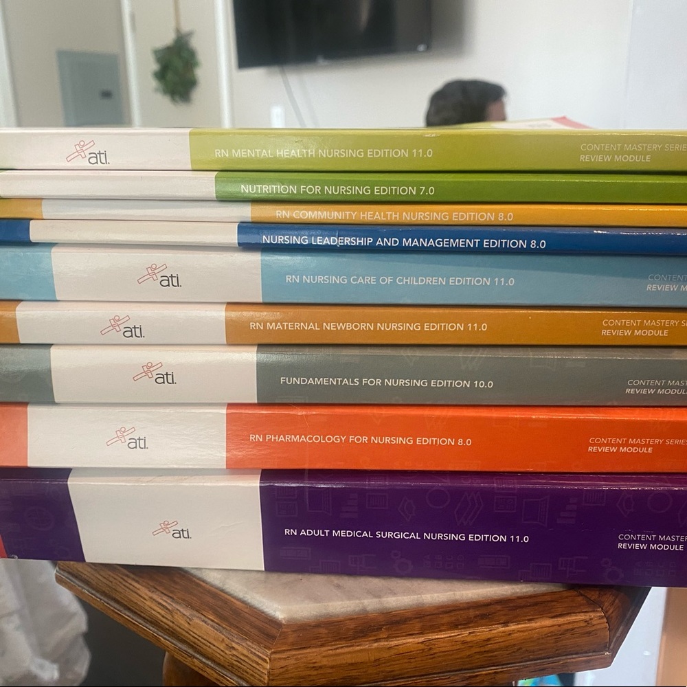 ATI Nursing Books Set
